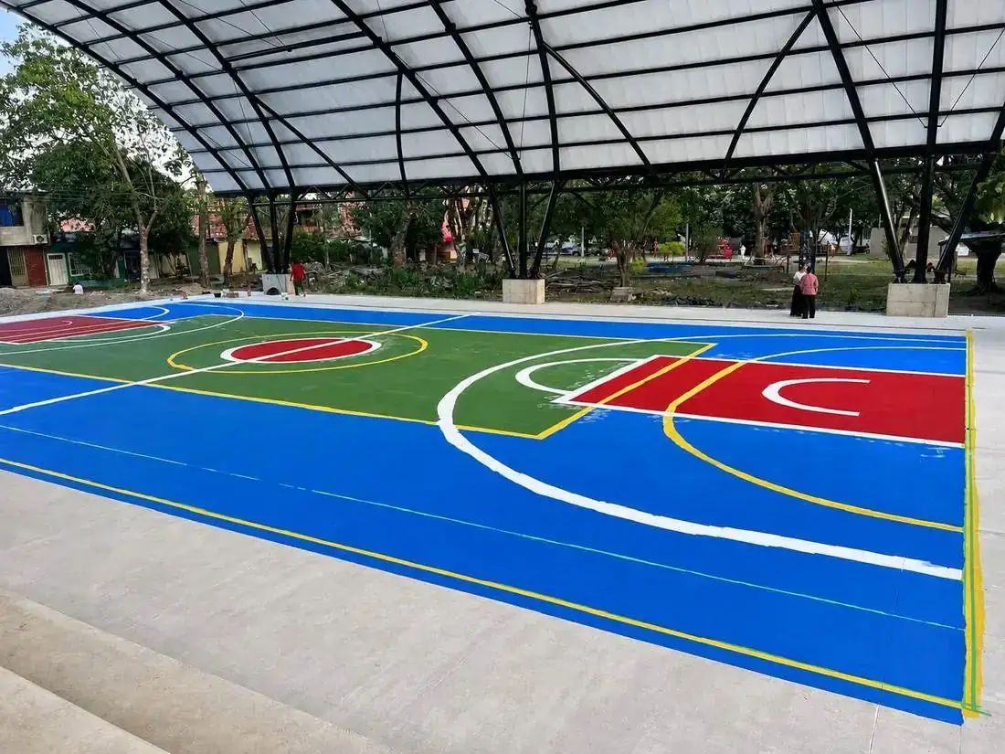 Cancha múltiple cubierta